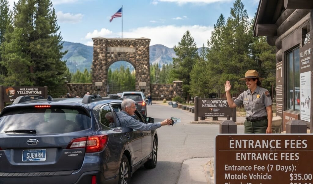 Yellowstone Entrance Fee for Seniors